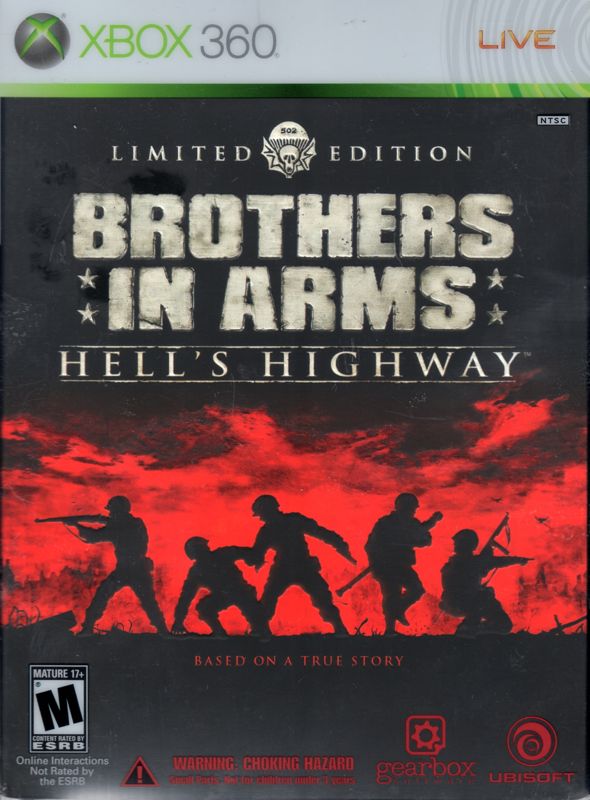 Brothers in Arms: Hell's Highway box art for Xbox 360